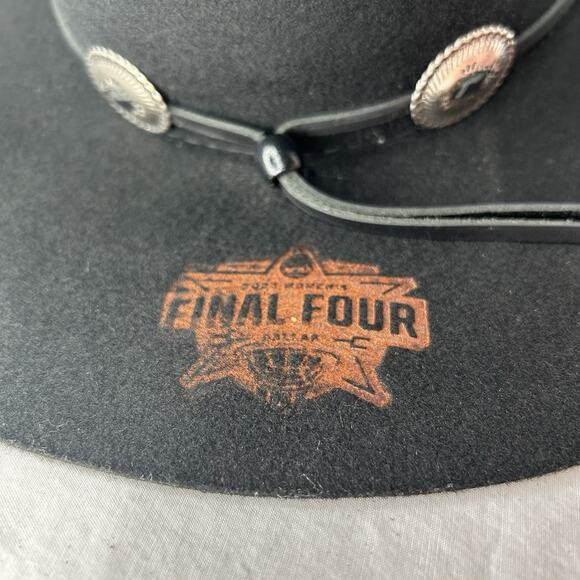 Charlie 1 Horse Travelers Felt Hat Size Medium Womens Final Four NCAA 2023 Promo